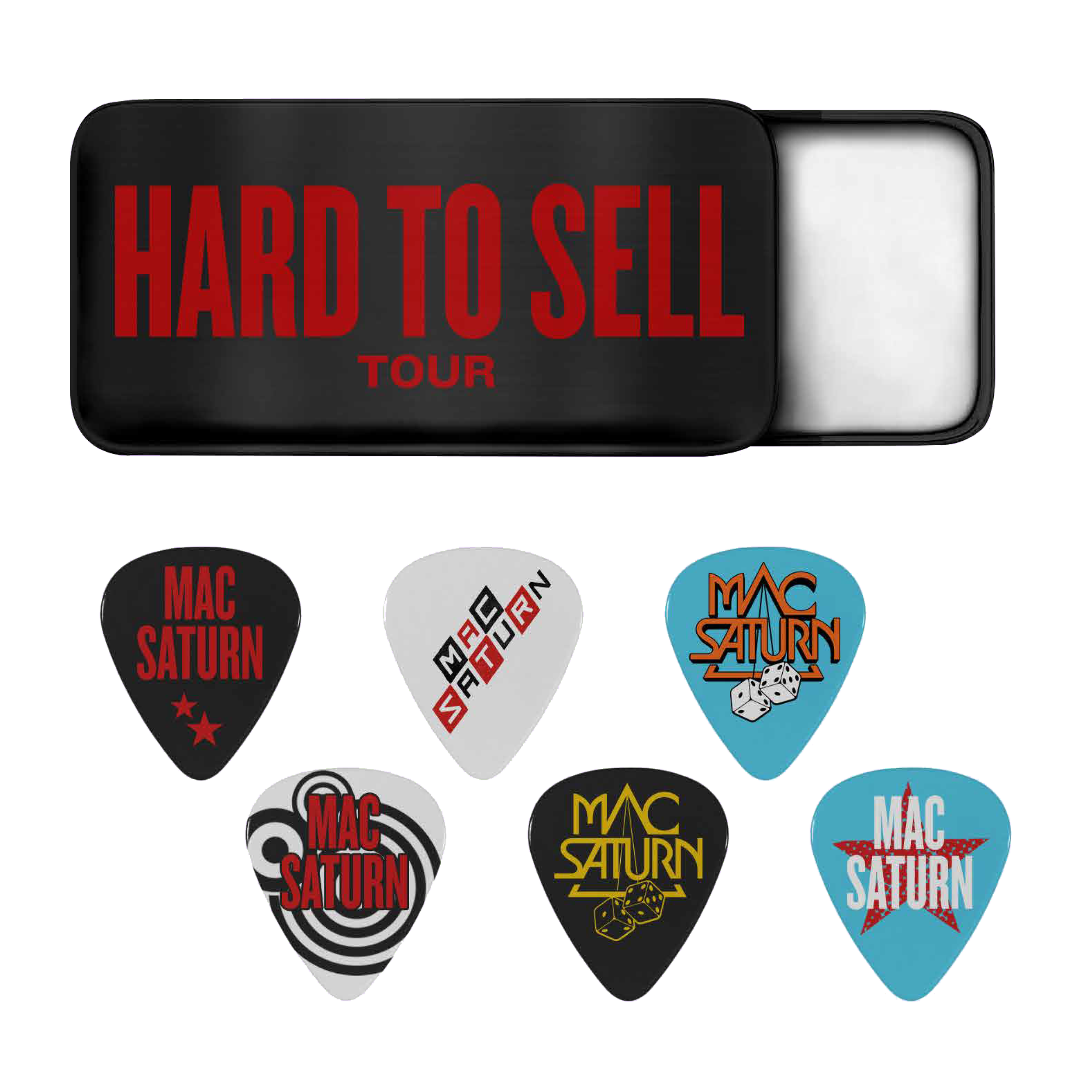 Hard To Sell Tour Guitar Pick Tin