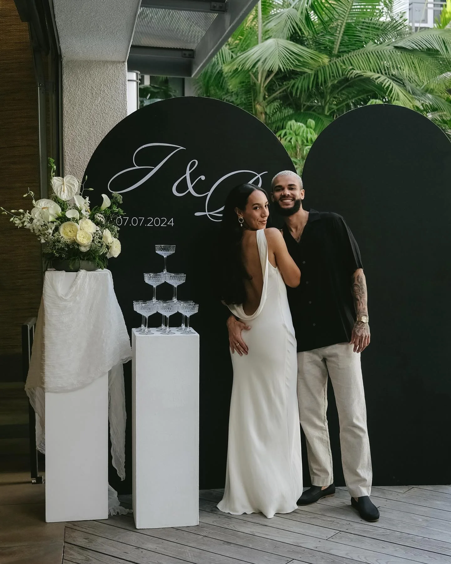 Celebrating the future Bride &amp; Groom 🖤