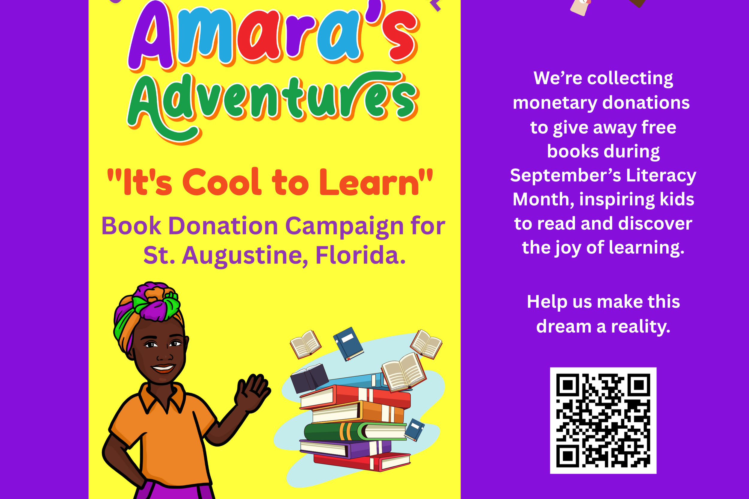 3rd Annual “It’s Cool to Learn” September Literacy Month Campaign Heads to St. Augustine
