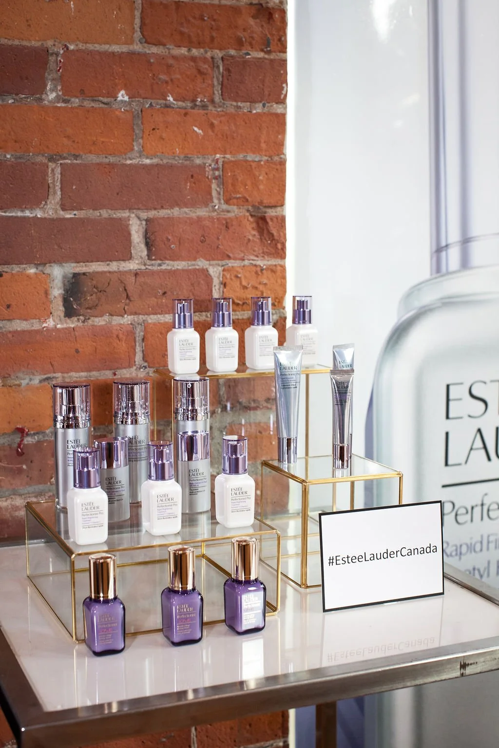 Laboratory setup Press Preview Estée Lauder  Designed by Spatial  Event Architects Alexandria Design House 