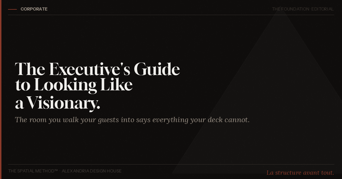 The Executive’s Guide to Looking Like a Visionary