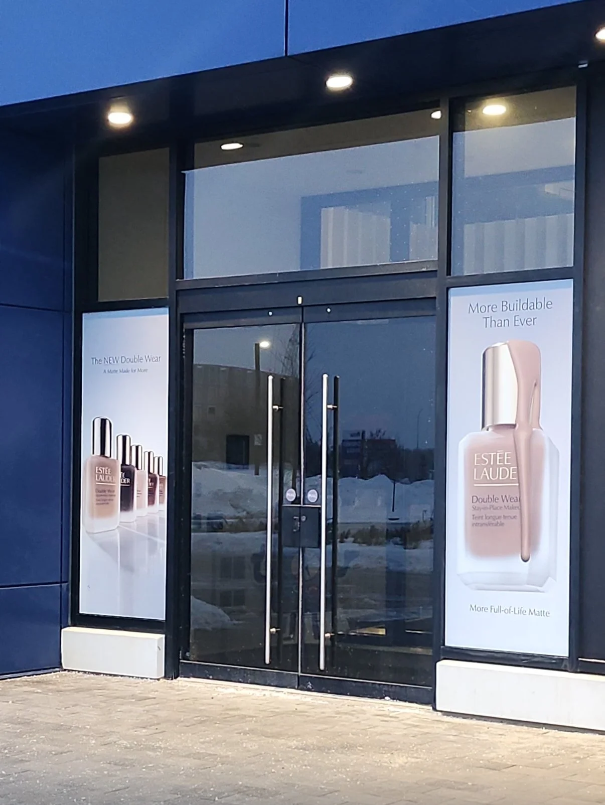 Estee Lauder Markham Head Office The New Double Wear Press Launch Designed by Spatial Event Architect Alexandria Design House 