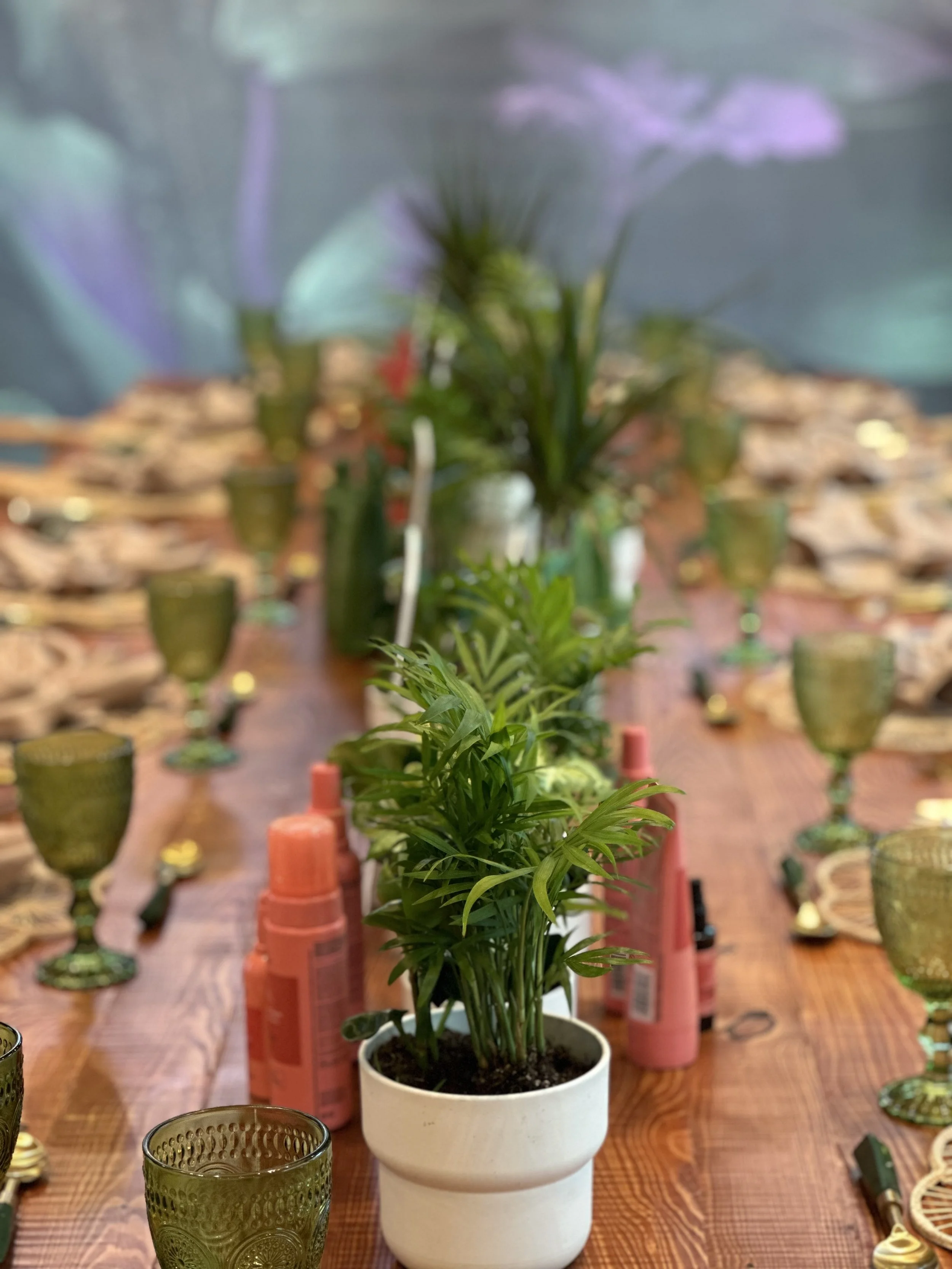 Aveda, Montreal Press Preview. Designed by Spatial  Event Architects Alexandria Design House 