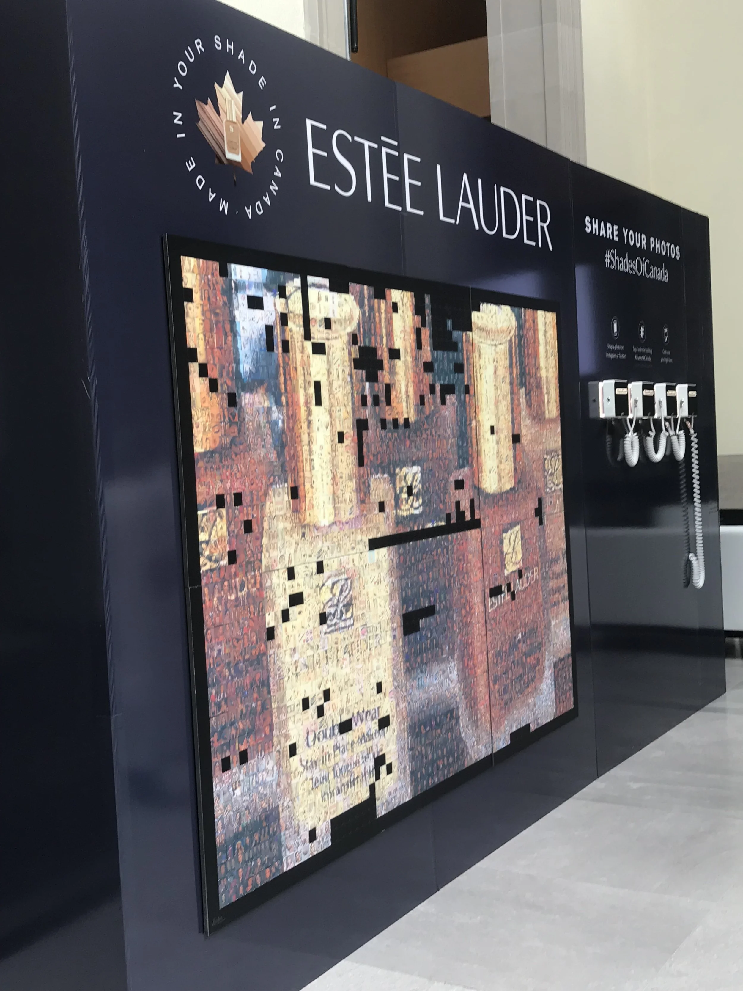 Estee Lauder ROM Custom Brand activation Alexandria Design House