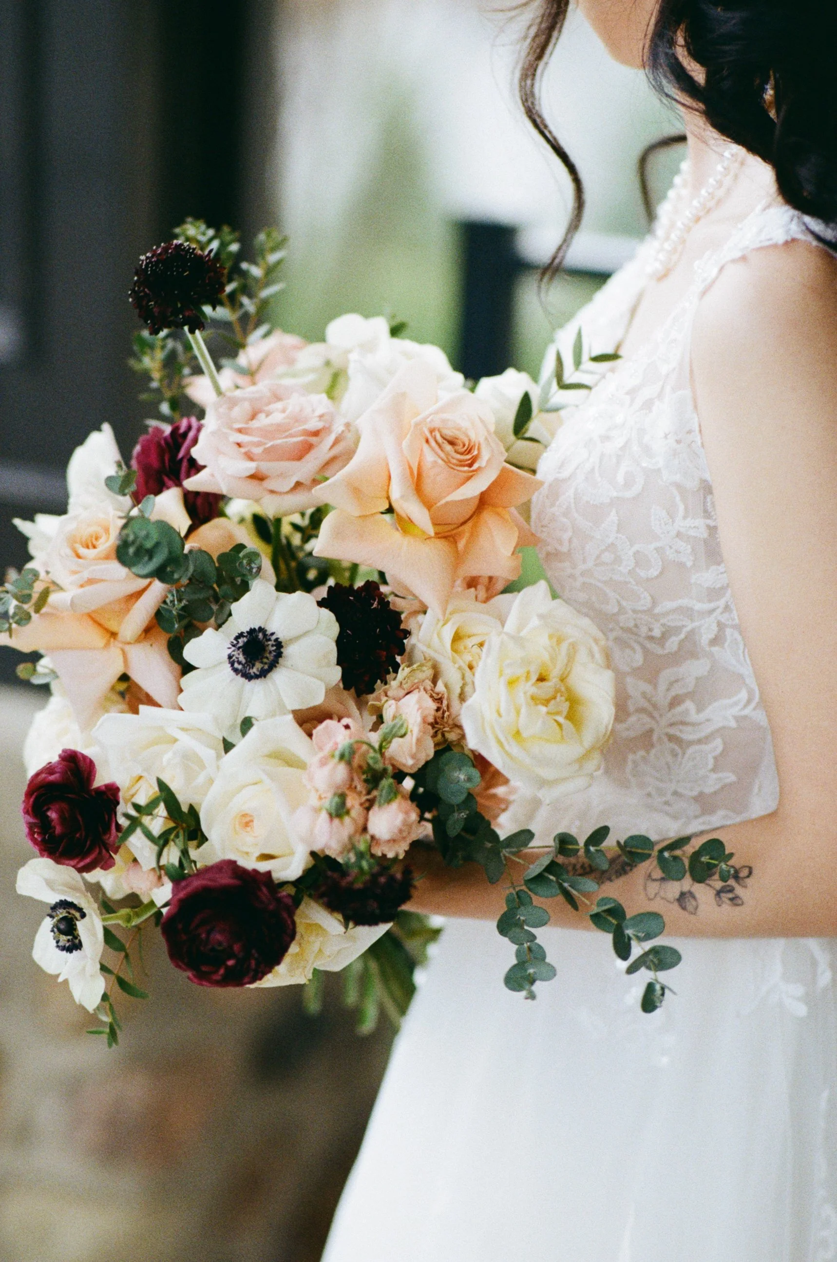 Arlington estate wedding moody modern