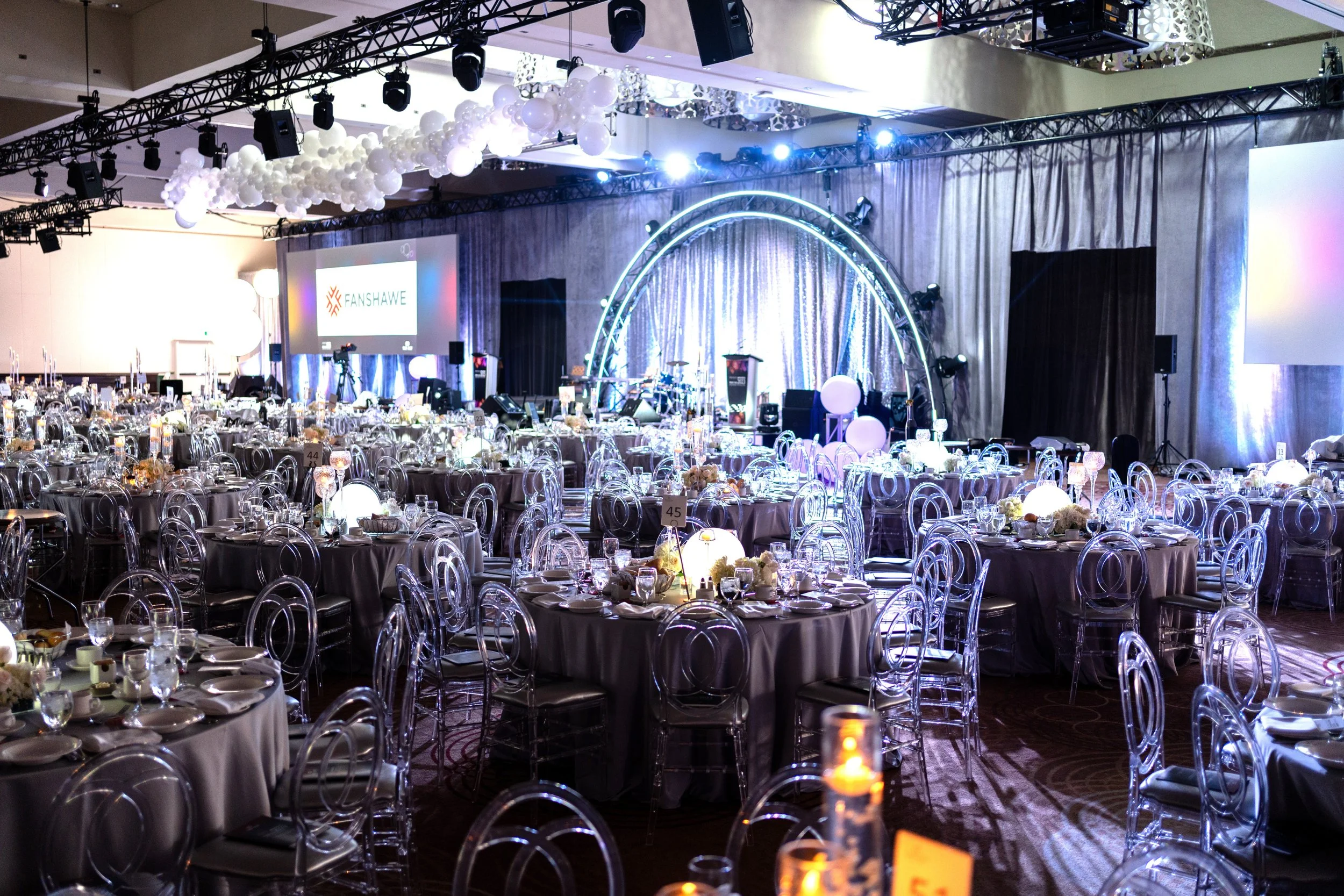 Annual Premier's Awards. Gala 800+ Guests The Sheraton Toronto  Conference Full service Design by Alexandria Design House. 