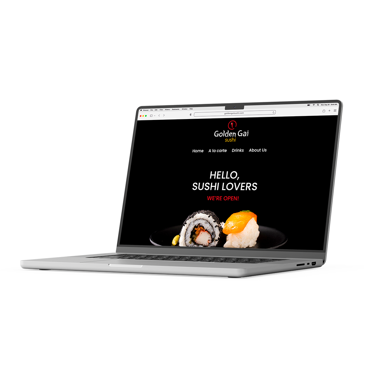 Golden Gai Sushi website