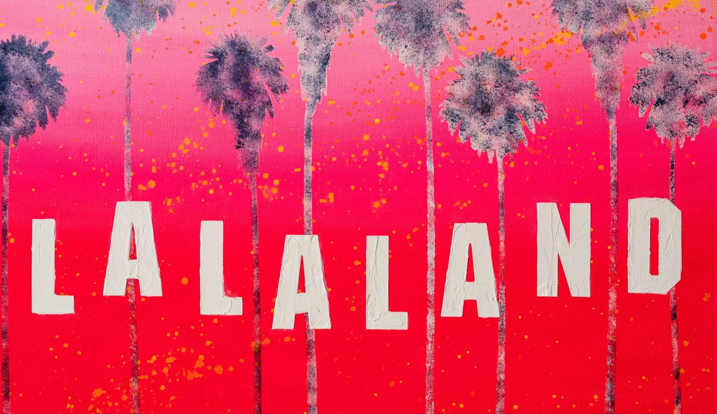 LALALAND original painting by artist Adele French