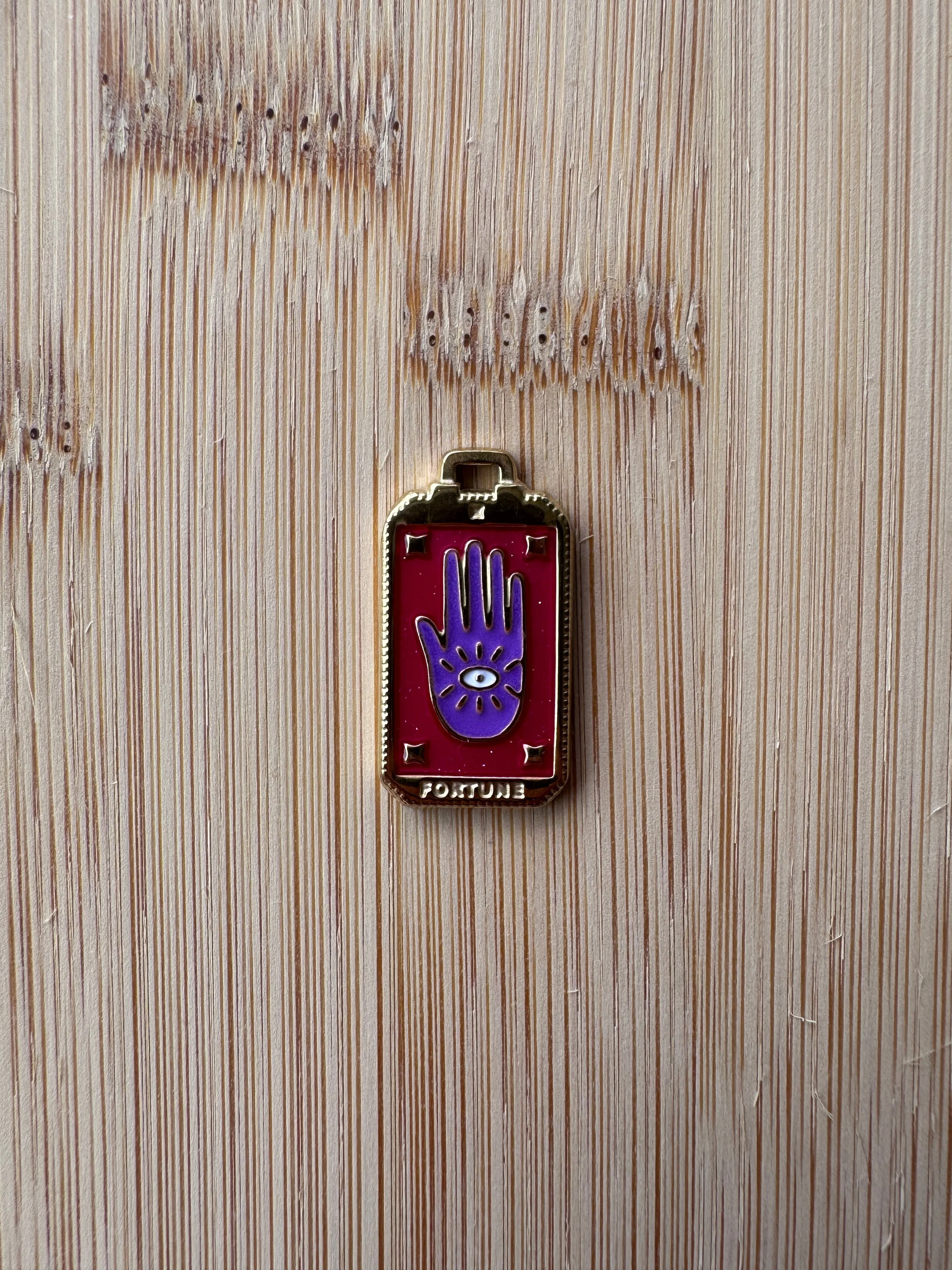 Gold charm example
