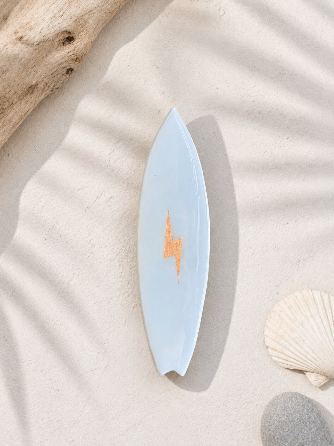 Mini surfboard cut out (Baby Blue)