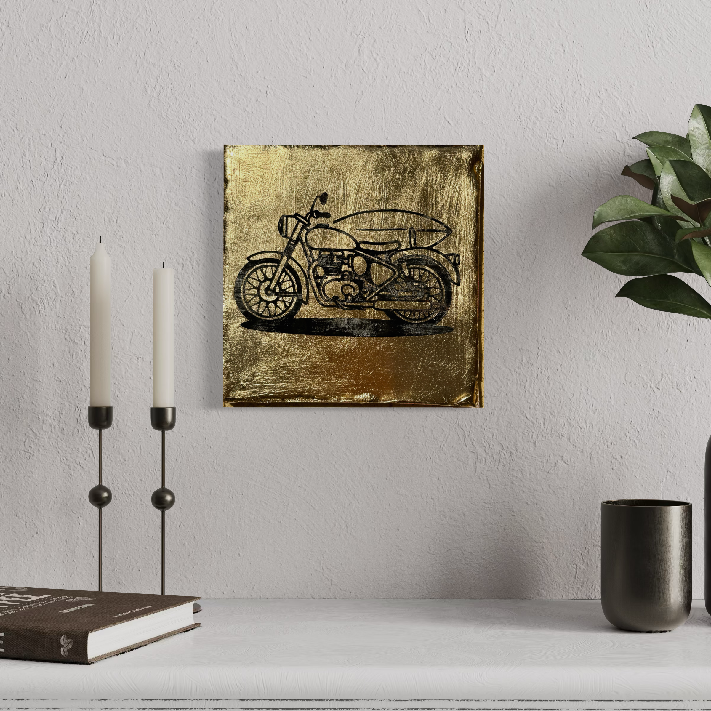 Surf Bike original art by Adele French