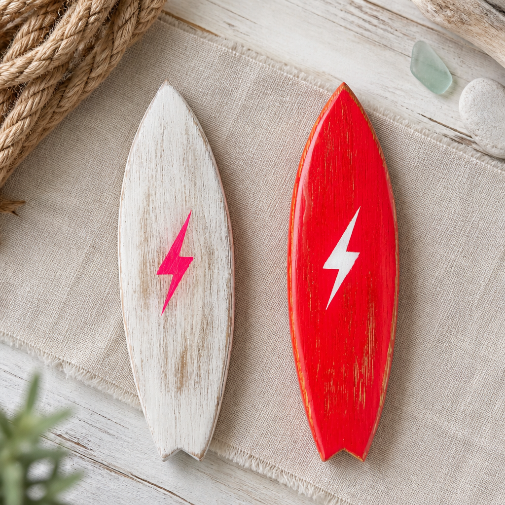 Mini surfboard cut outs (2 pack)