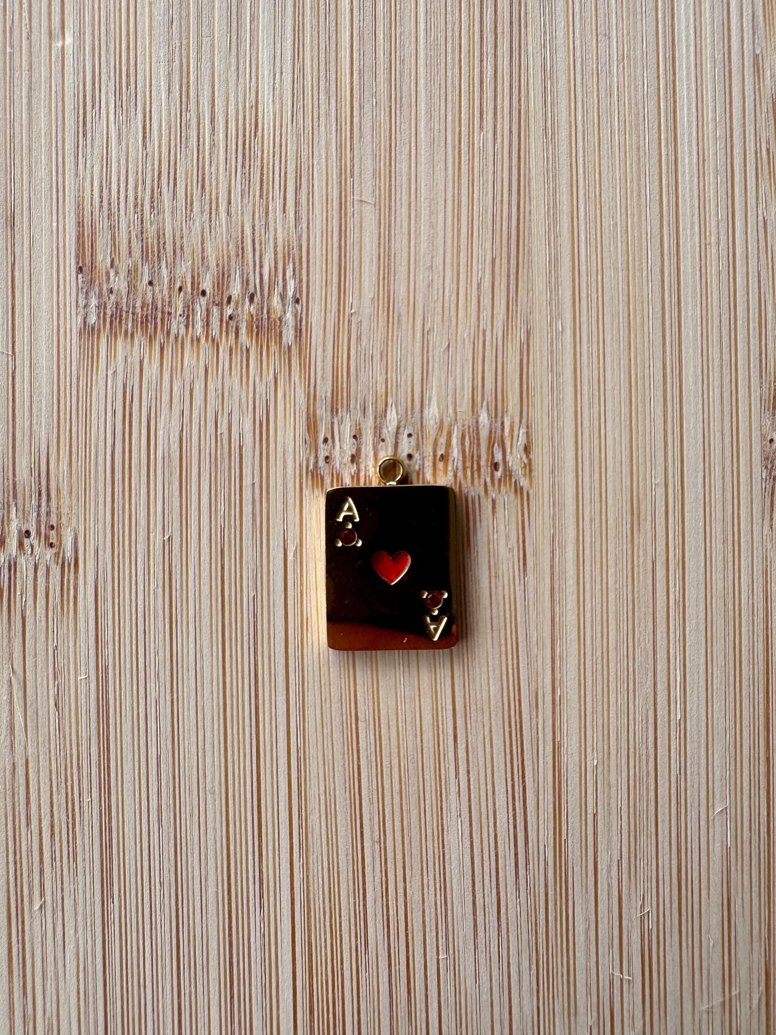 Gold charm example