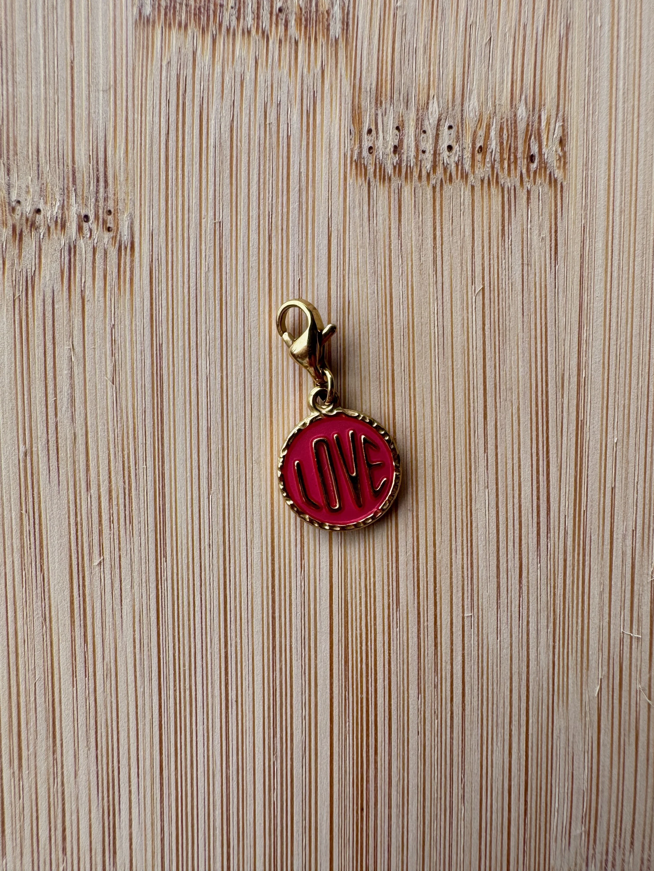 Gold charm example