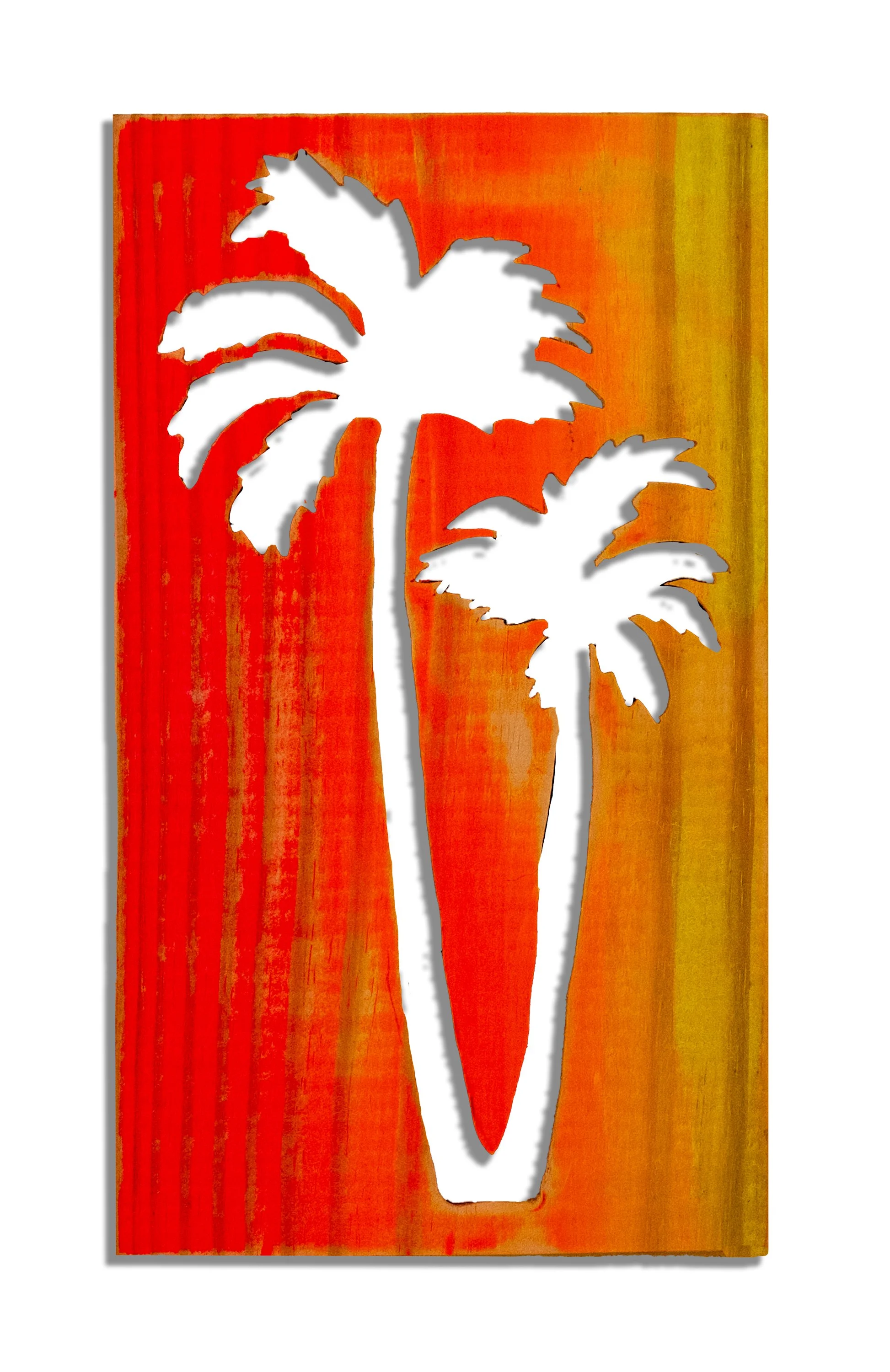 Palm tree cut out 5 (outside)