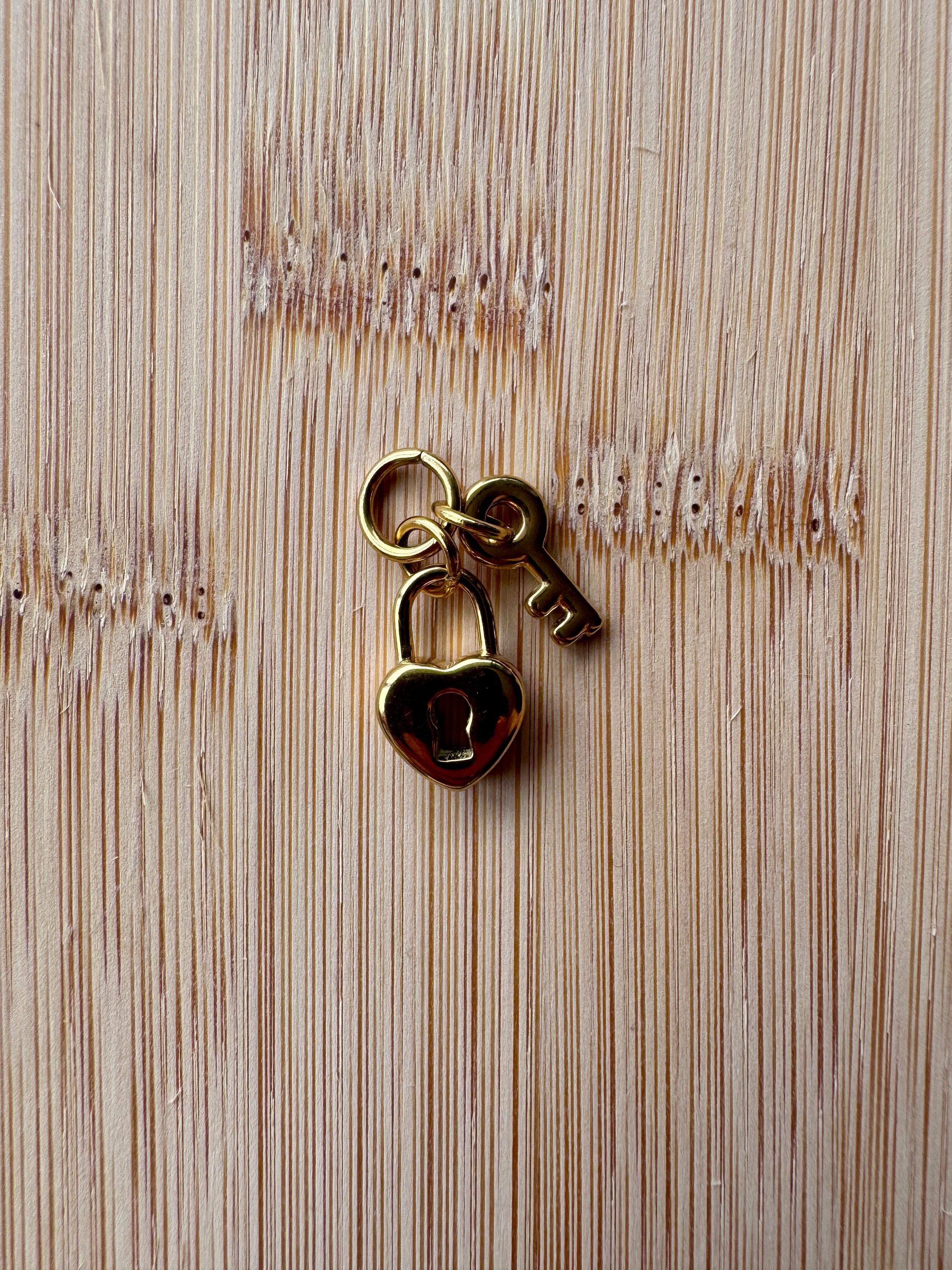 Gold charm example