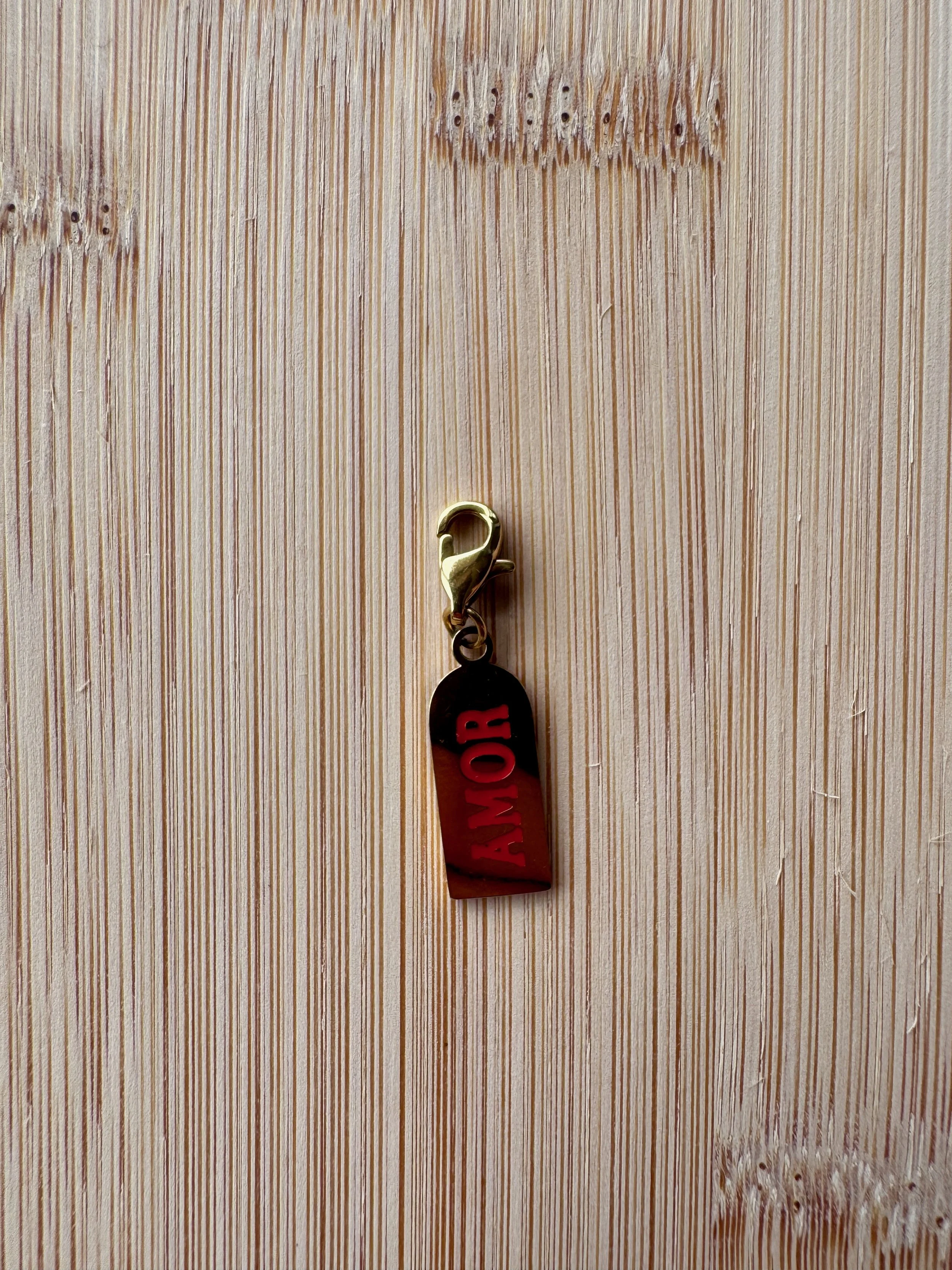 Gold charm example
