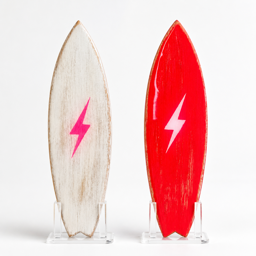 Mini surfboard cut outs (2 pack)