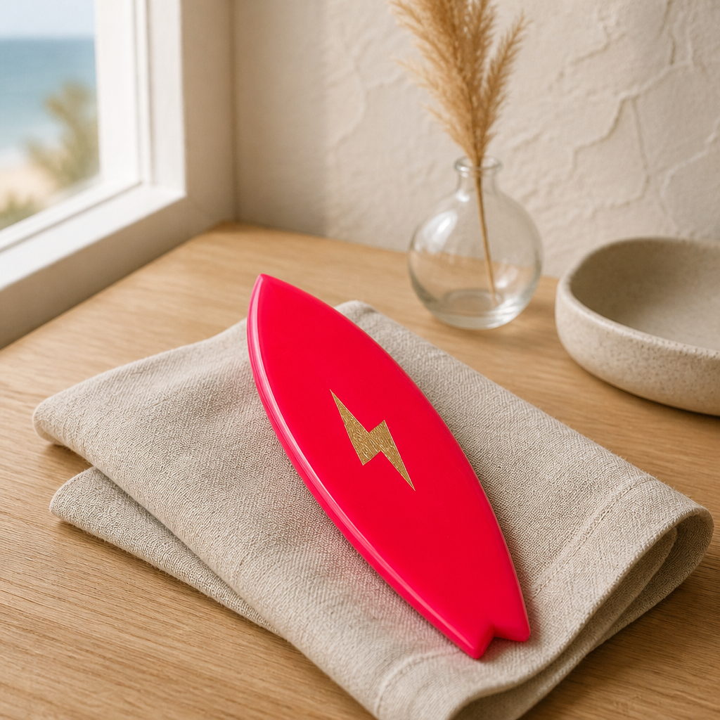 Mini surfboard cut outs (Neon Pink)