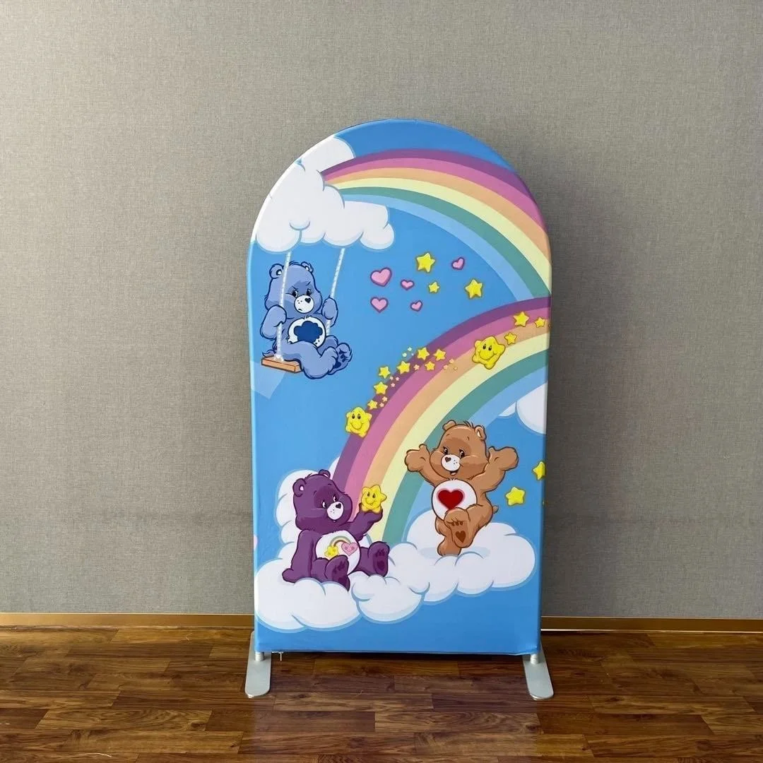 6ft Care Bear backdrop