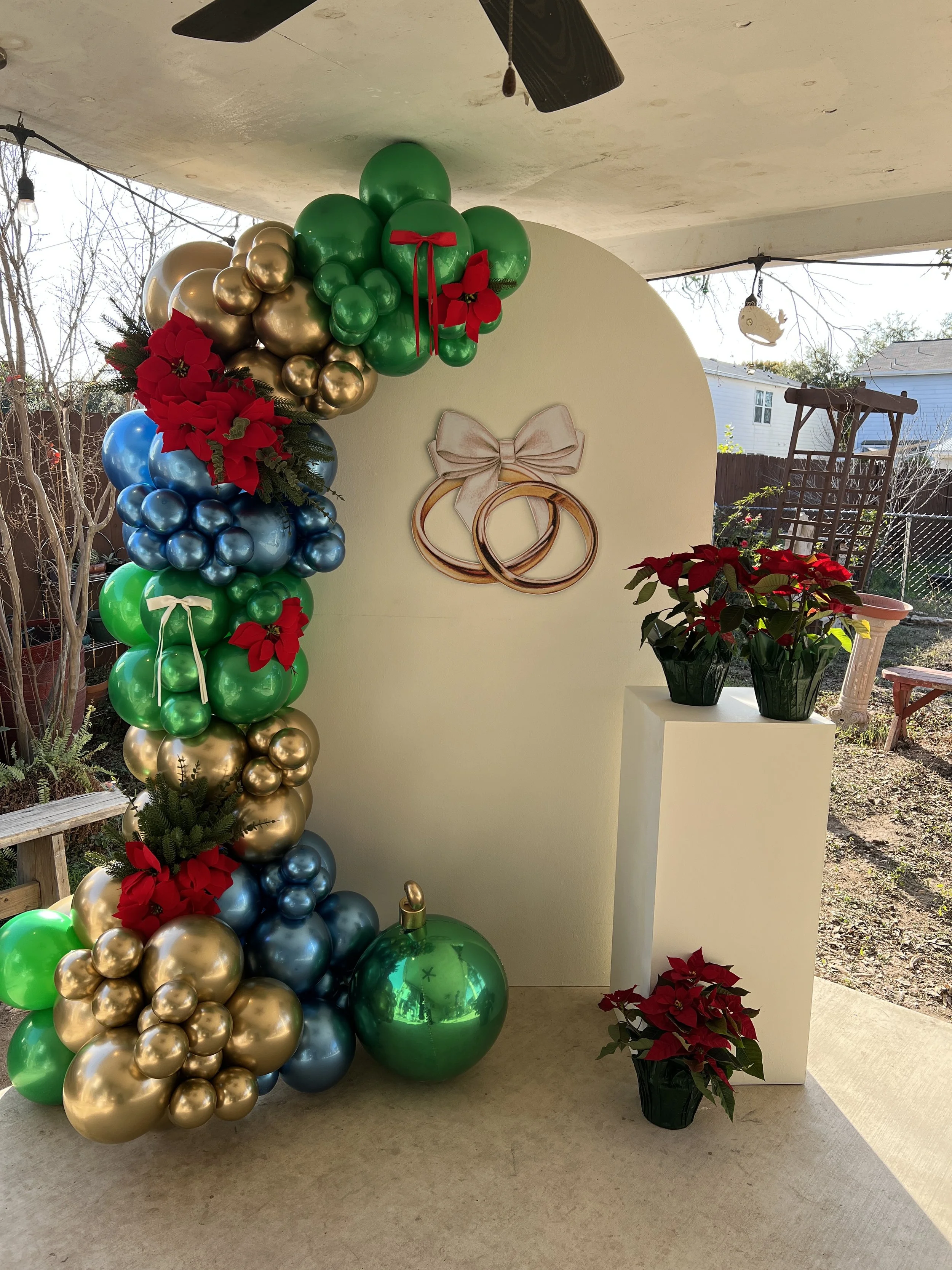 Engagement party decorations