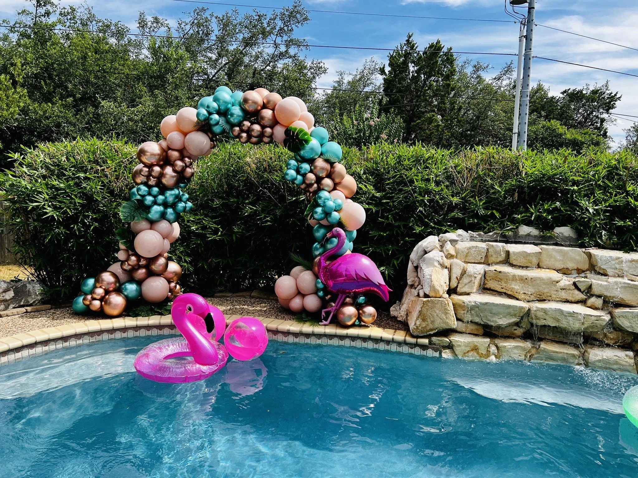 pool party decorations san antonio 