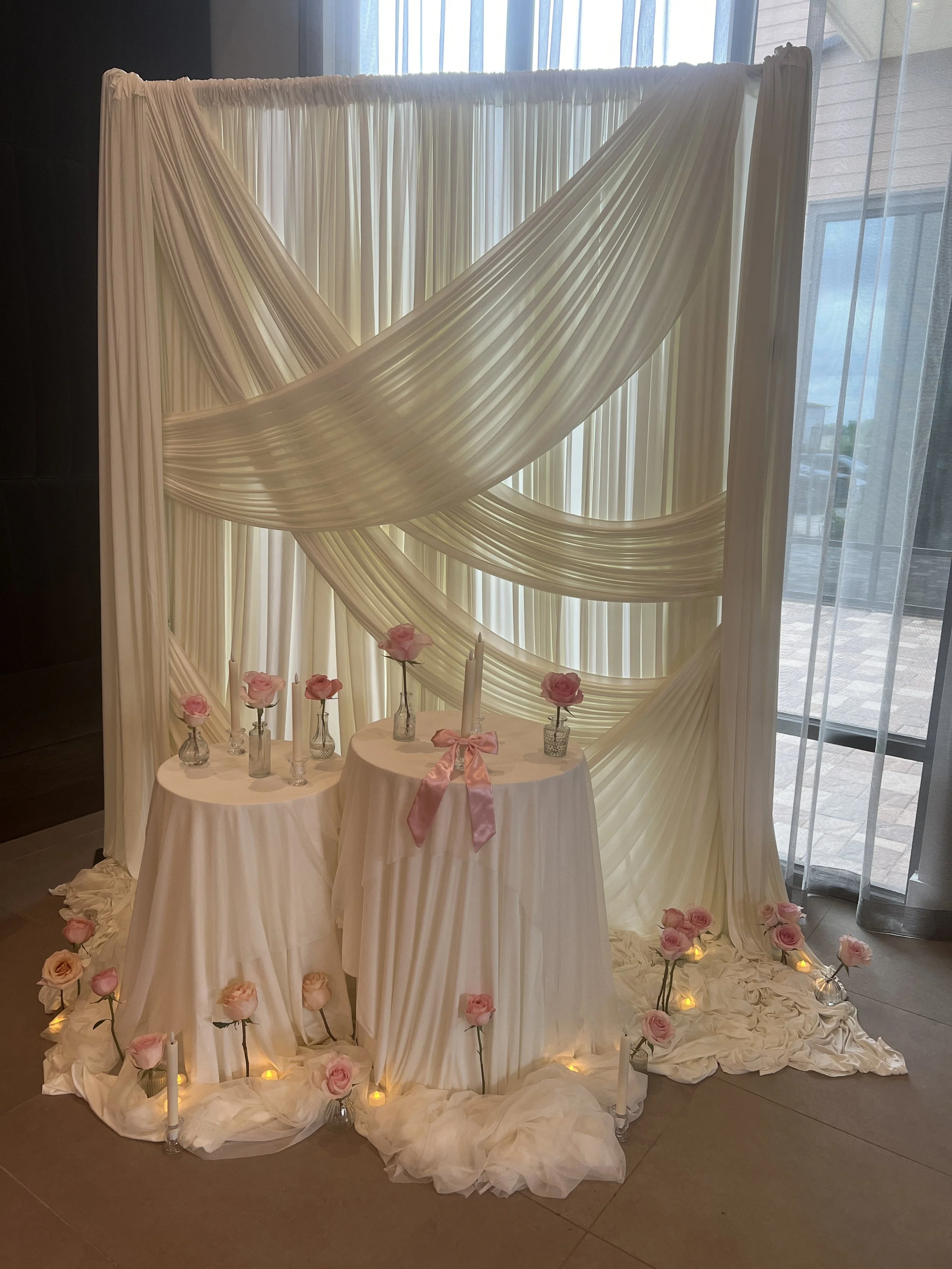 Drapes for Event decor