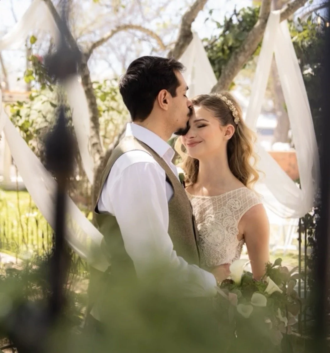 Wedding Decor; Tree Draping 