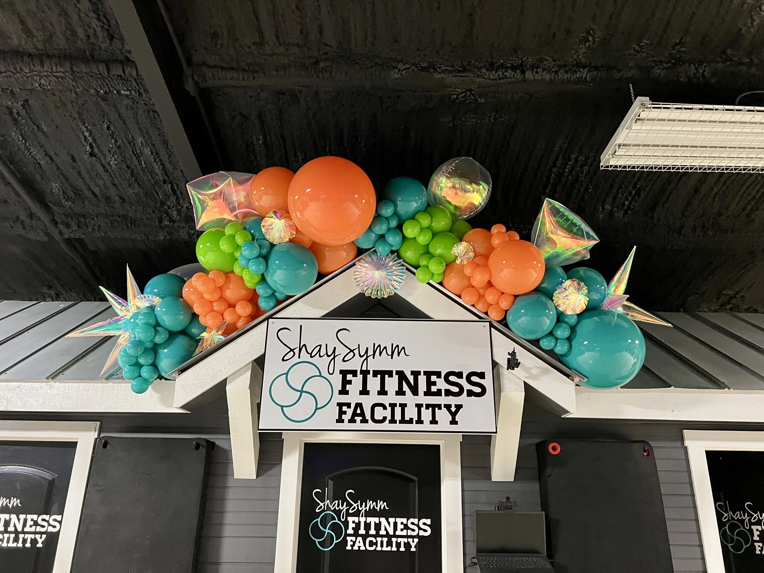 Gym Decor balloons 