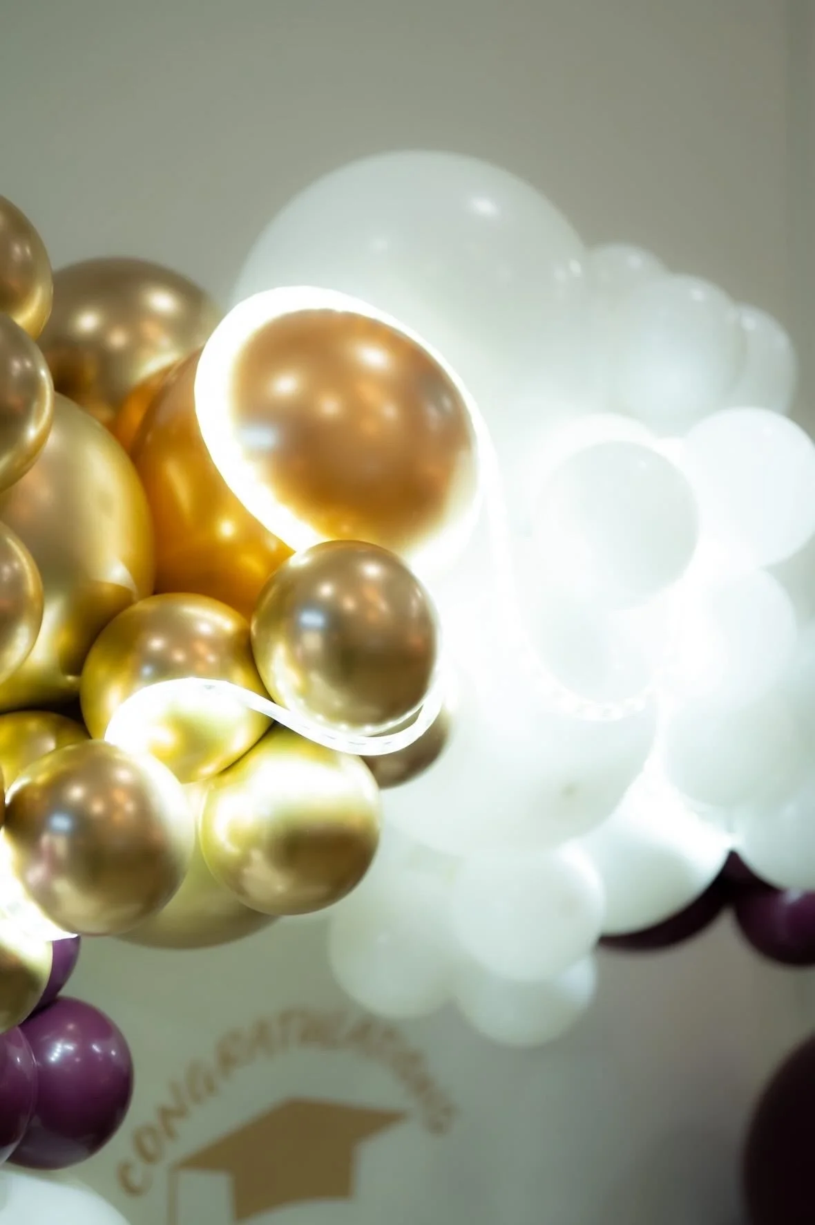 Organic balloon decor in San Antonio 