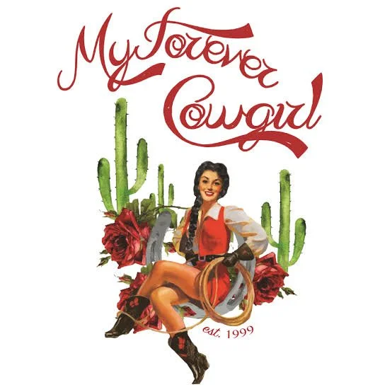 My Forever Cowgirl logo, a trusted boutique partner of True Celebrations for San Antonio Stock Show & Rodeo events.