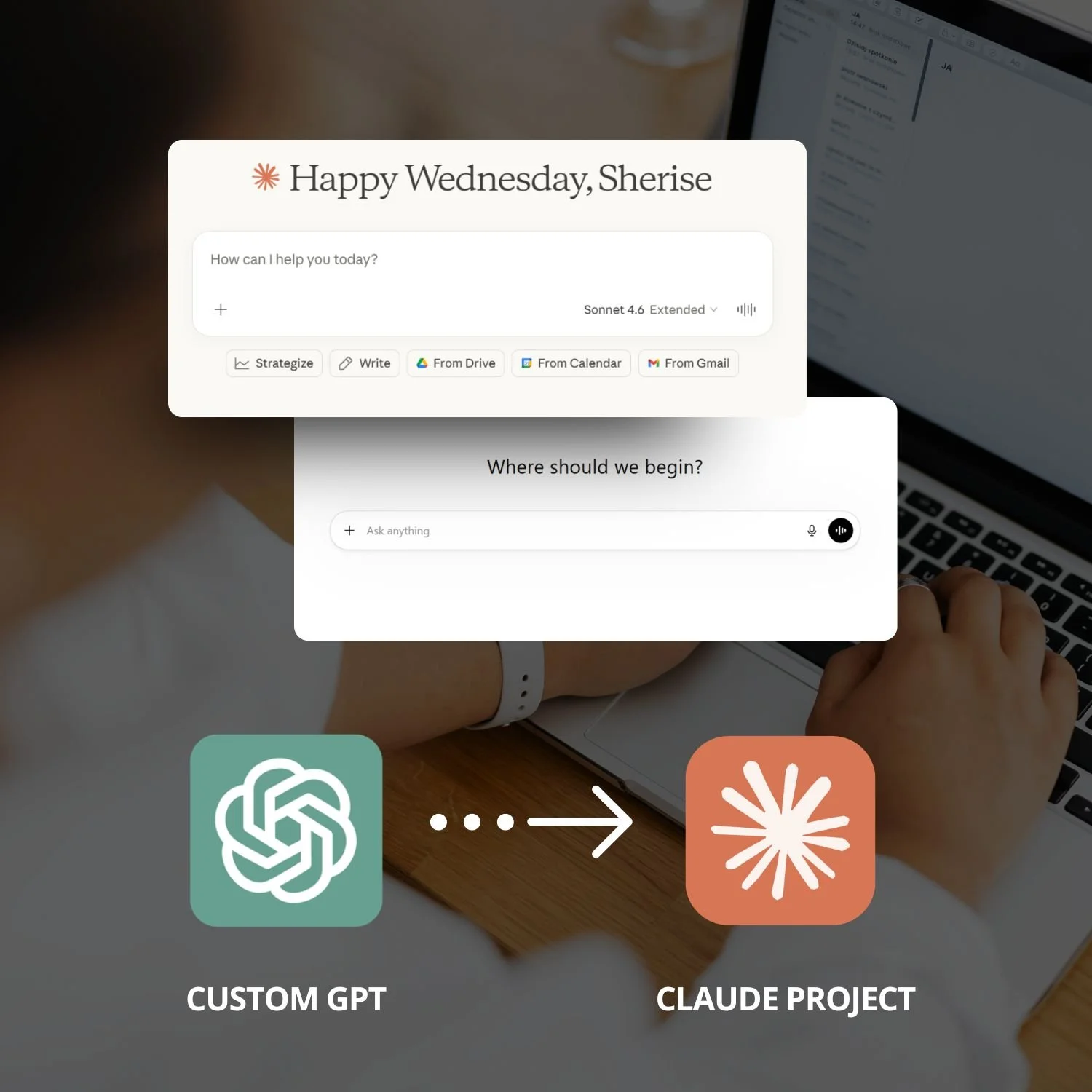 How to Migrate a Custom GPT to a Claude Project (Step by Step)