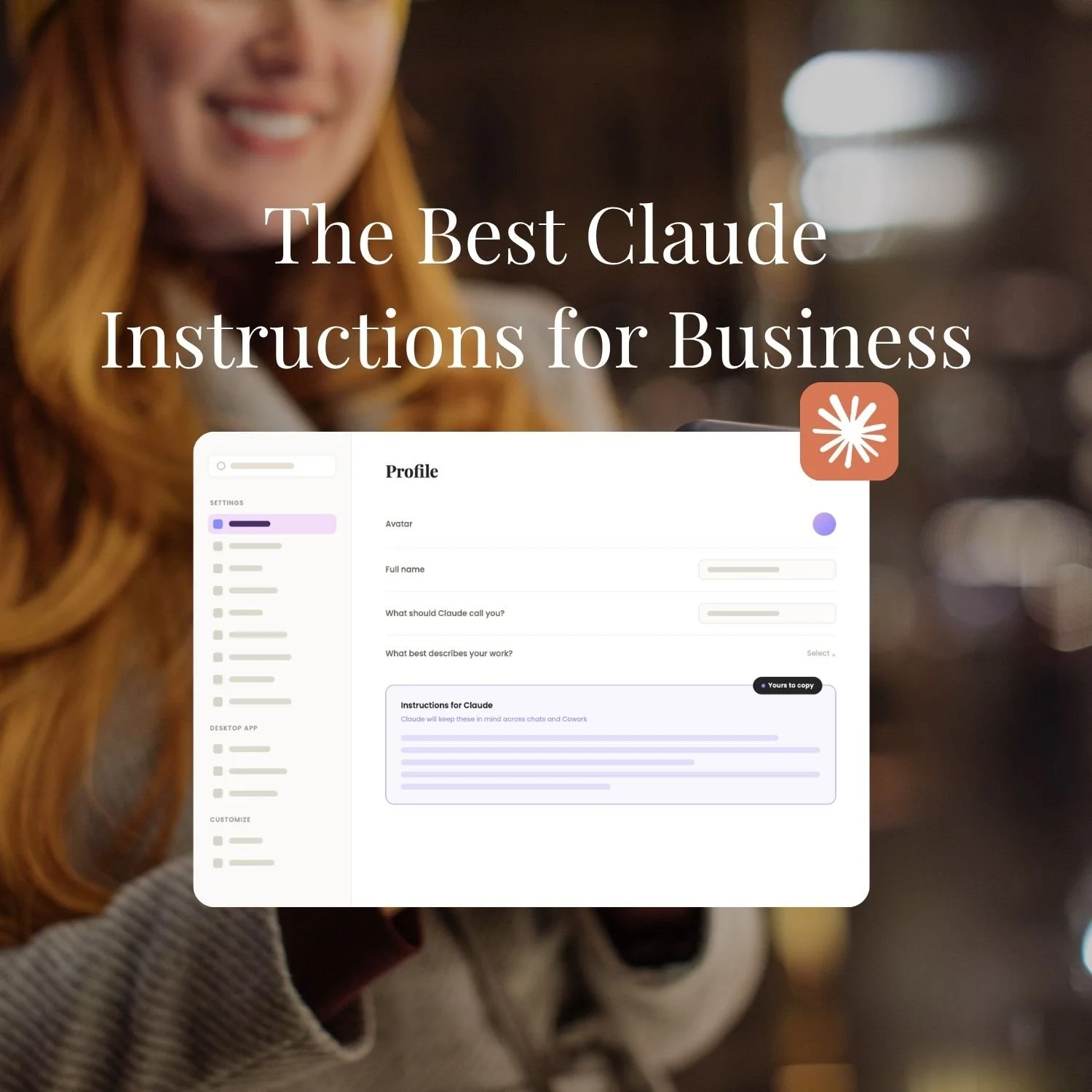 The Best Claude Instructions for Business (What to Put in Settings)