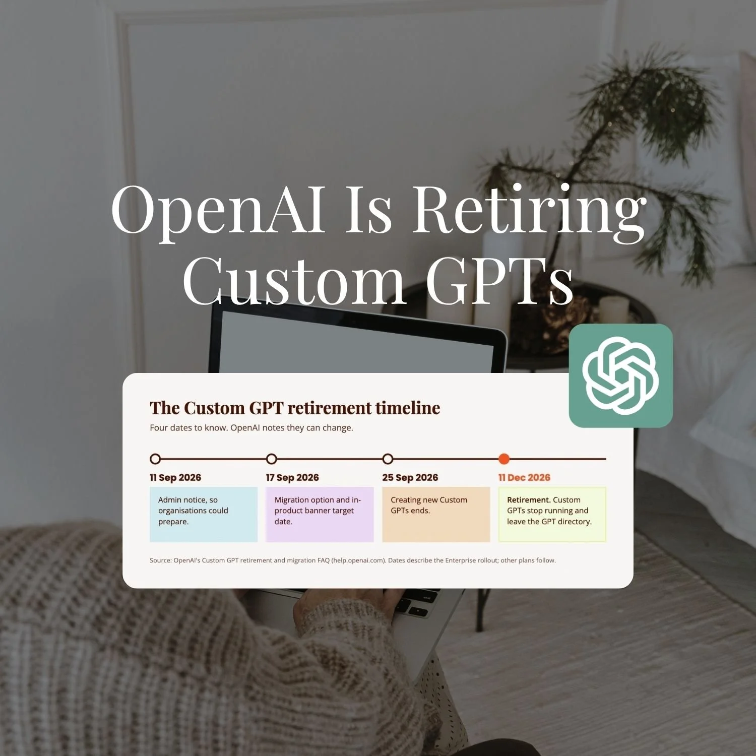 OpenAI Is Retiring Custom GPTs: What Happens to Yours