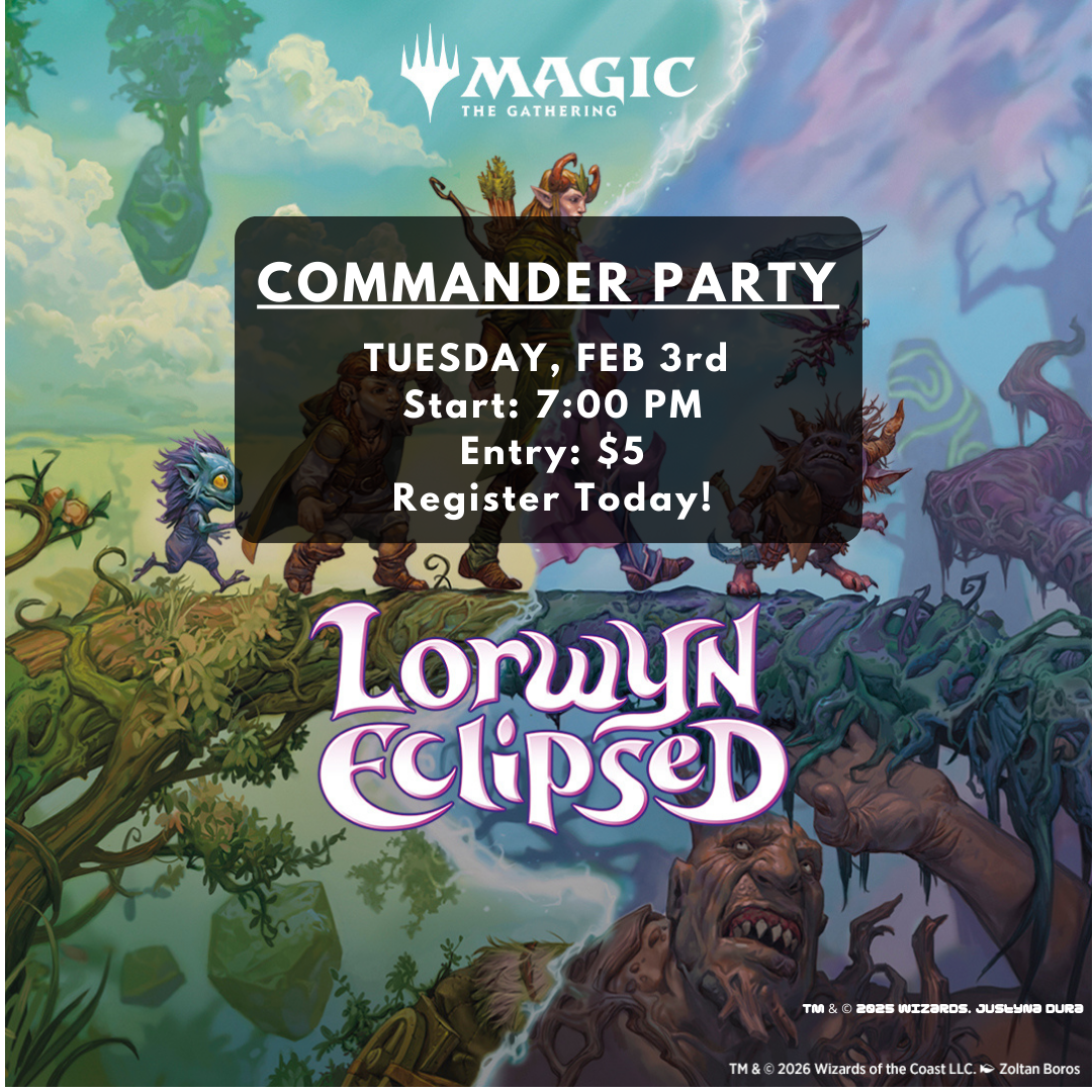 Magic: The Gathering Lorwyn Eclipsed Commander Party