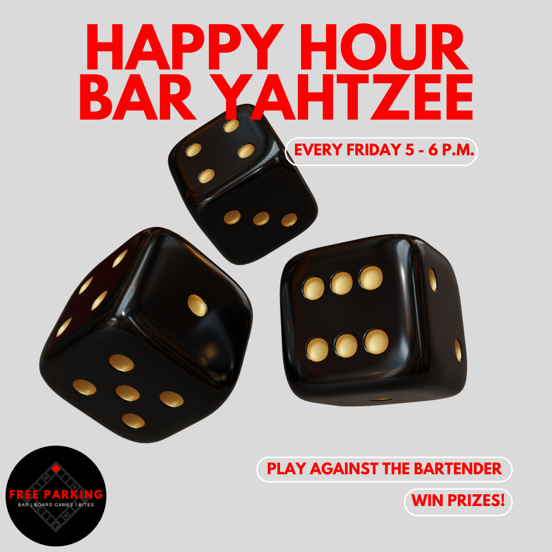 Happy Hour Bar Yahtzee