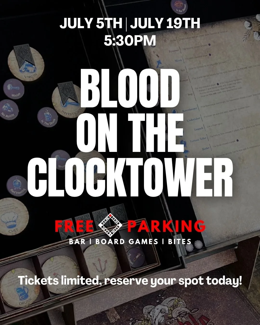 Blood on the Clocktower - July 5th