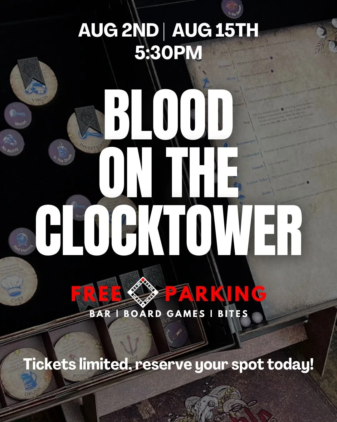 Blood on the Clocktower - August 2nd