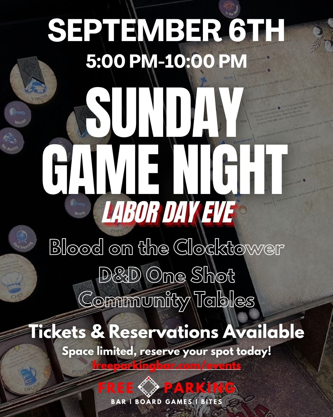 Sunday Game Night