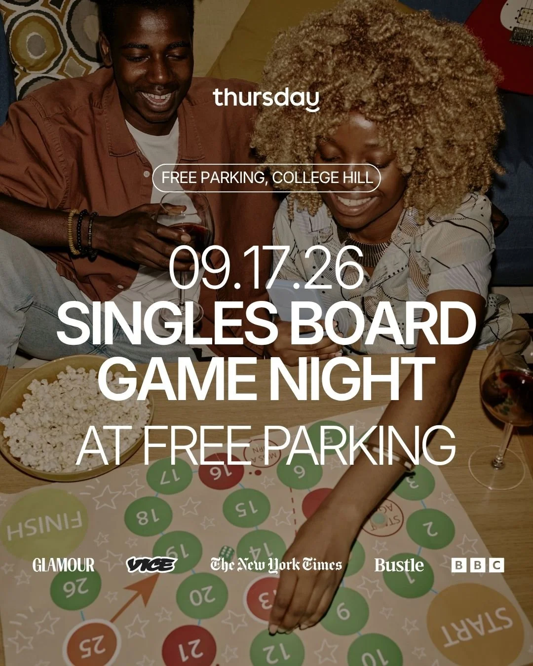 Singles Board Game Night by Thursday.com 