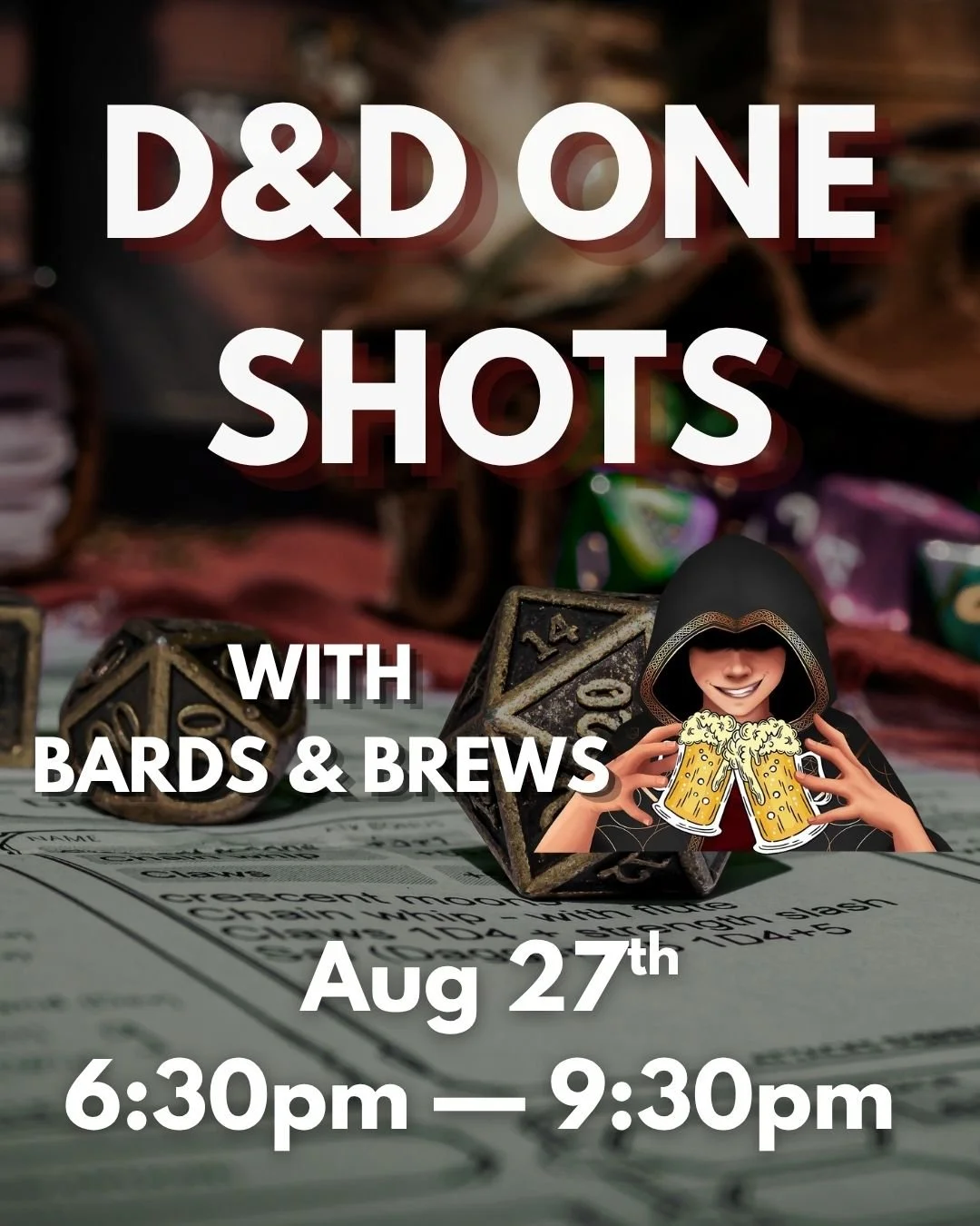 D&D One Shot w/ Bards & Brews