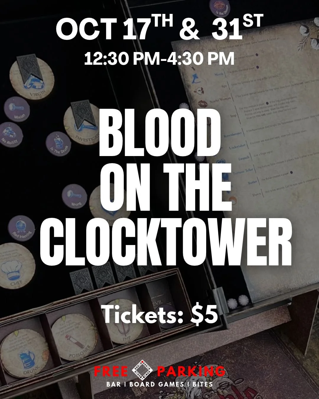 Blood on the Clocktower - October 17th