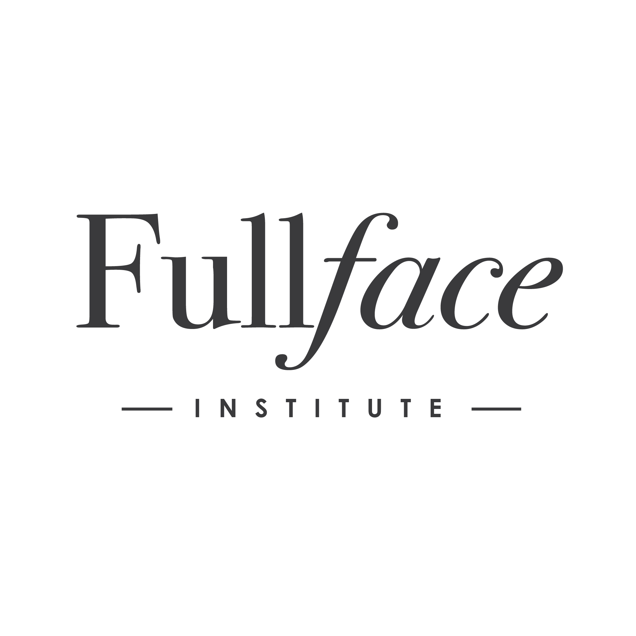 Fullface Institute logo in black text on a white background.