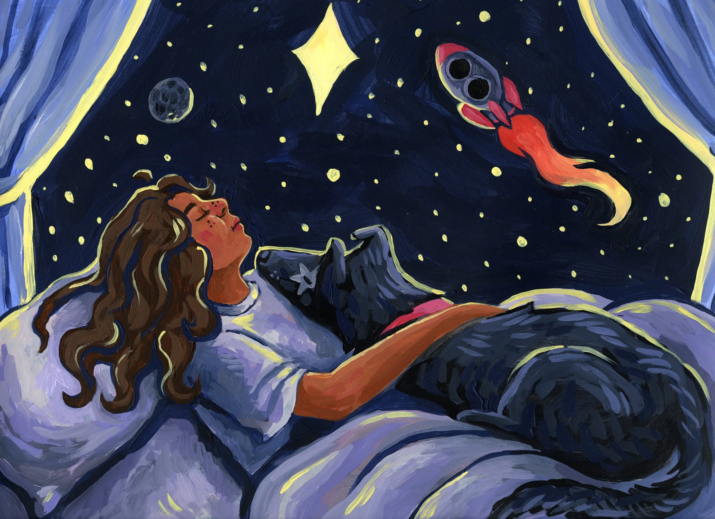 The Girl Who Found Her North Star children's book cover by Ma'yet Photography