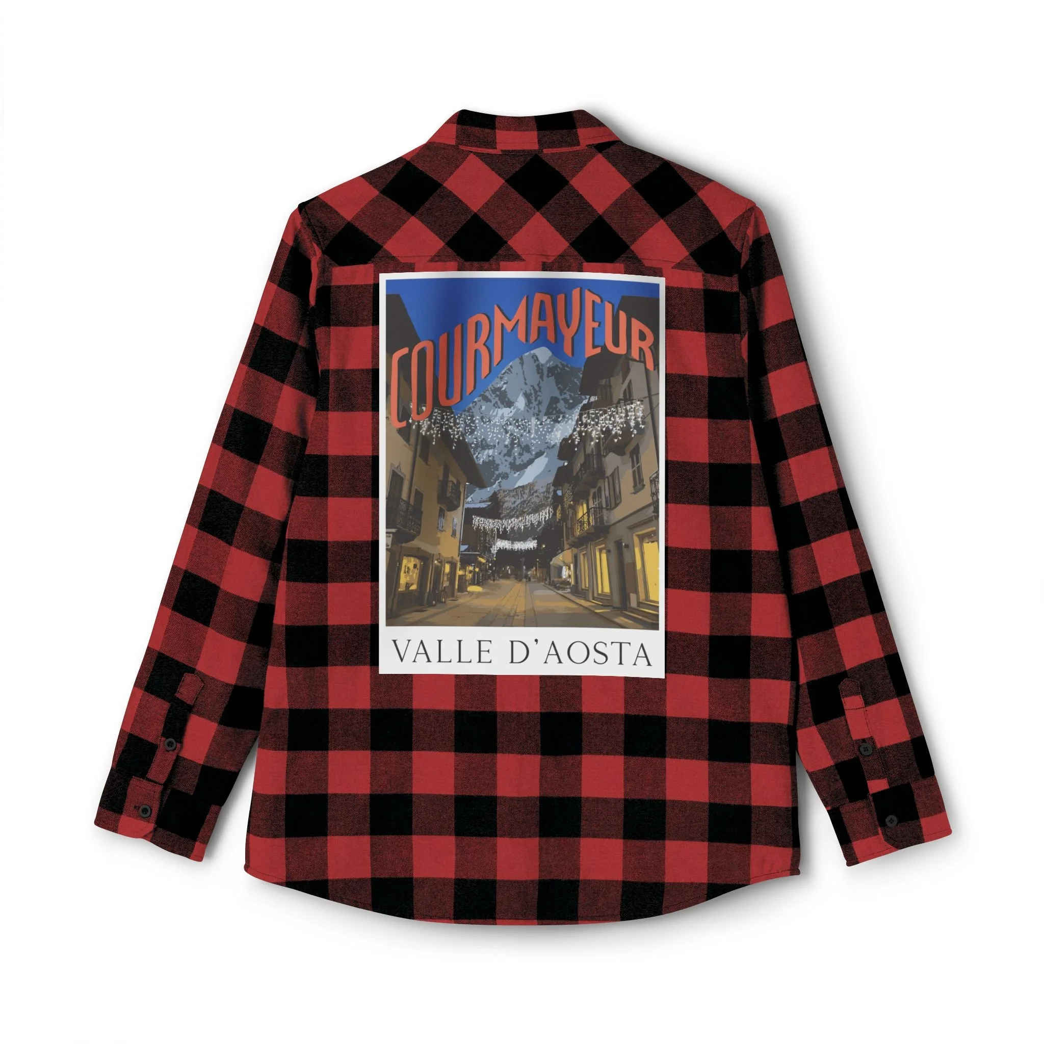 Courmayeur Alps Flannel Shirt