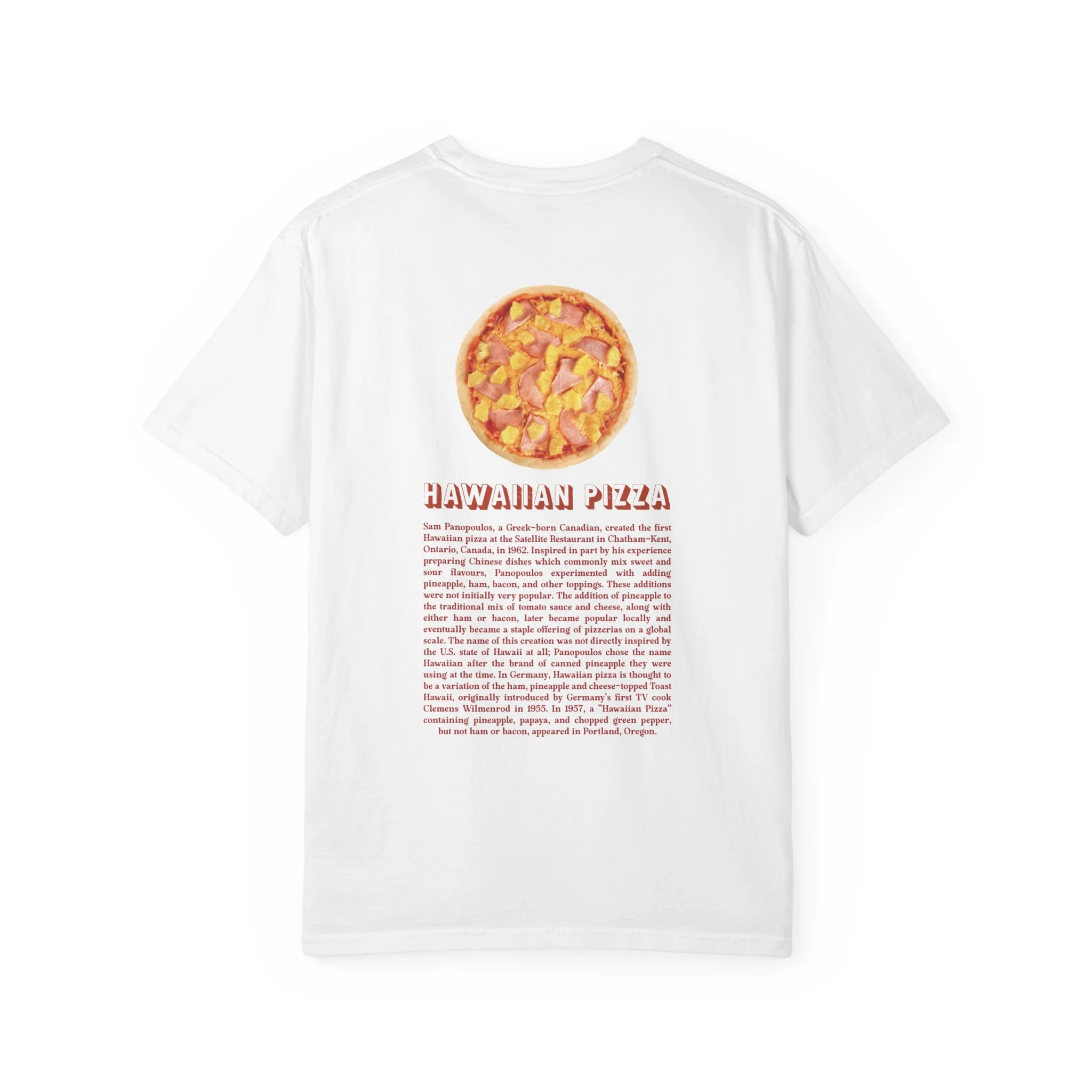 Hawaiian Pizza History