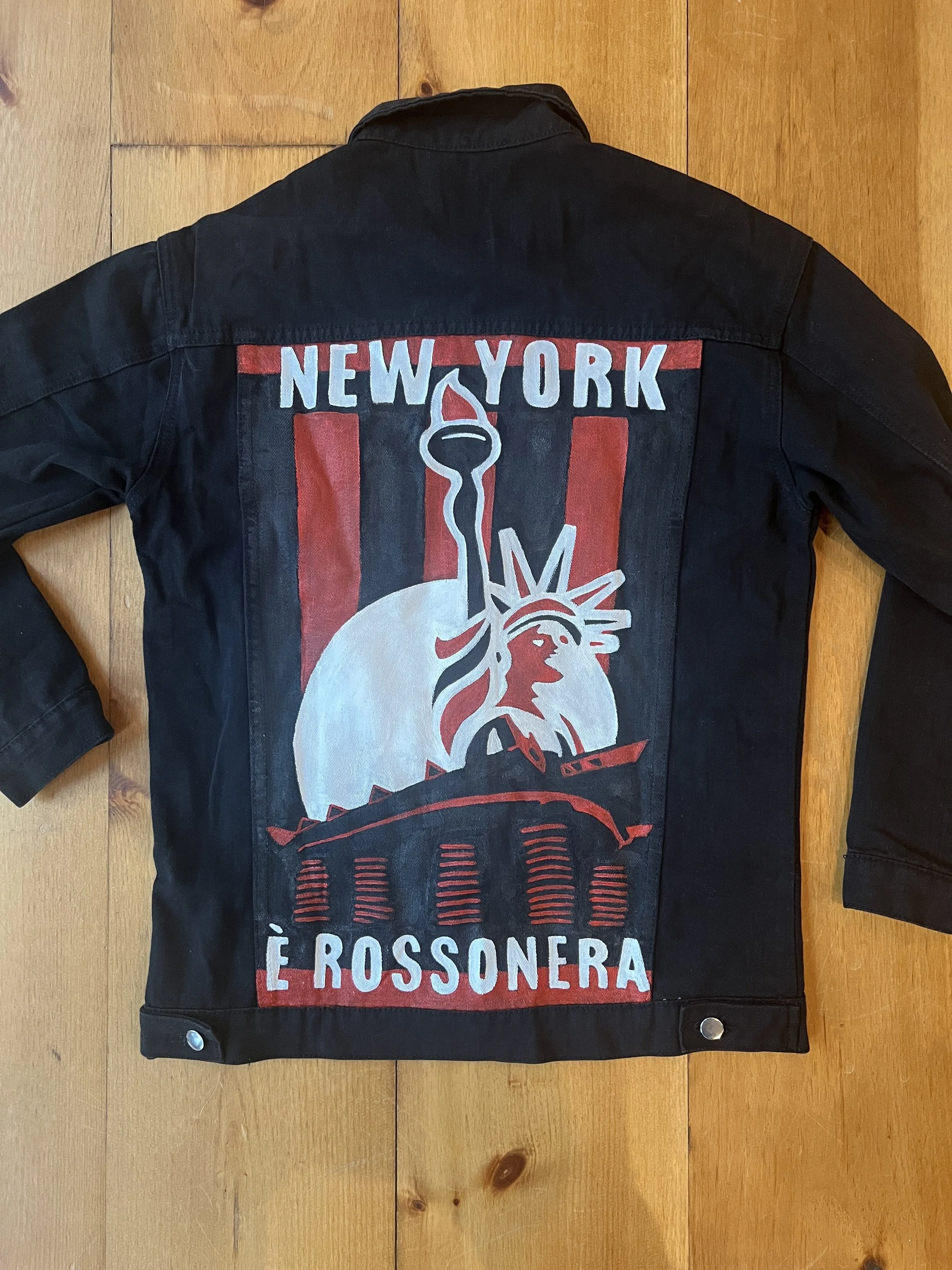 Custom Hand Painted Jacket