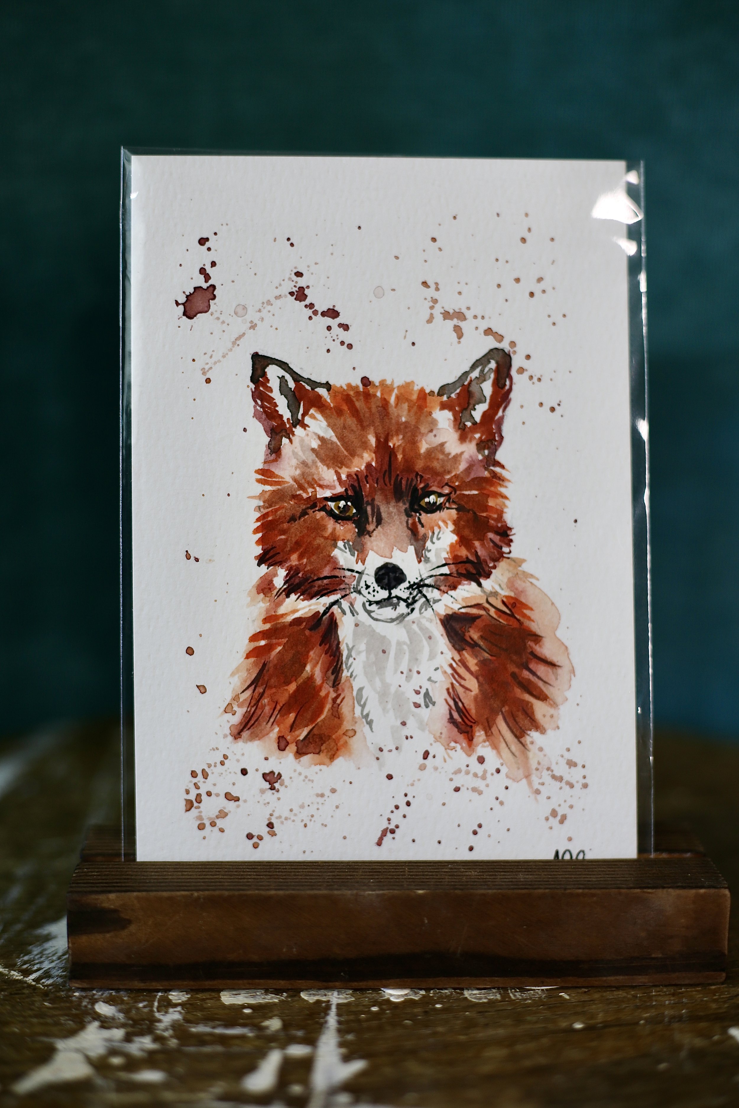 Watercolor - Fox