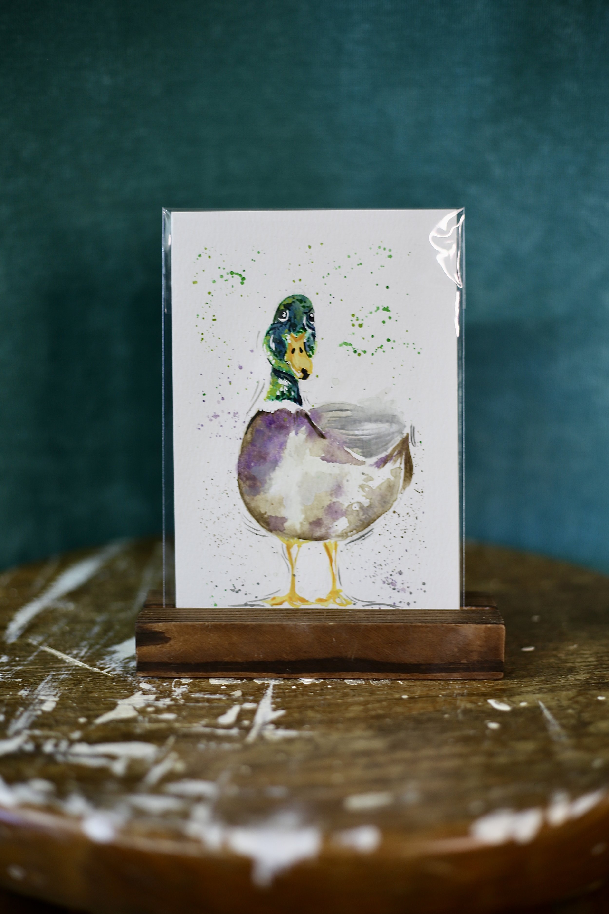Watercolor - Small Duck