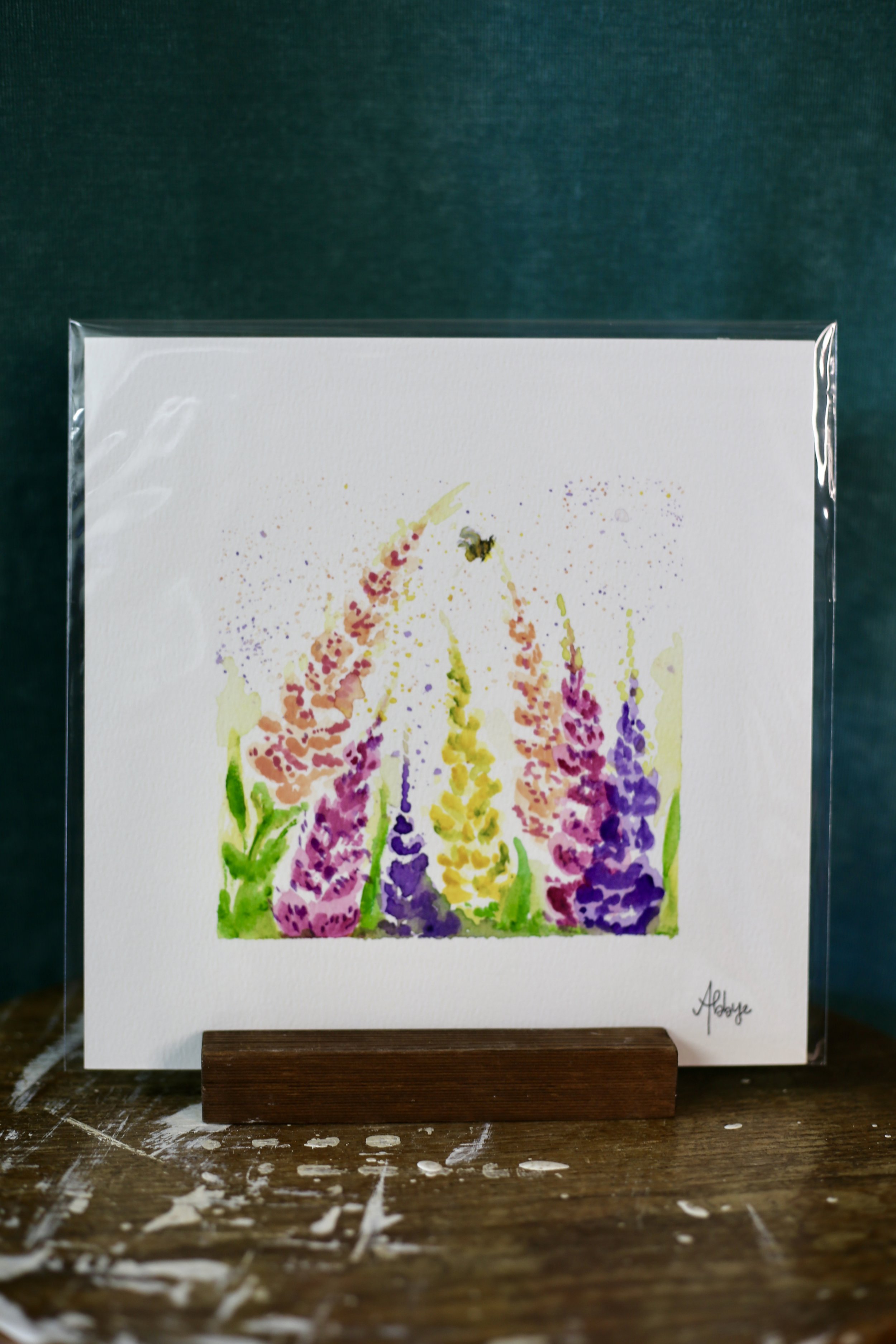 Watercolor - Snapdragon